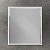 Зеркало Cezares Interni 100x90 CZR-SPC-INT-1000-900-LED-TCH-WARM-BL с подсветкой Bianco Lucido фото 2