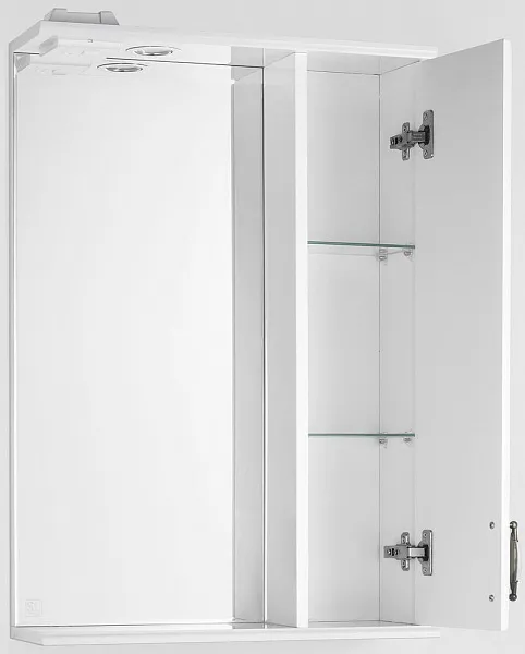 Зеркало Style Line Олеандр-2 55x83 ЛС-00000049 правое с полочкой и подсветкой фото 2