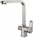 Смеситель ZorG Sanitary ZR 334 YF-NICKEL для кухонной мойки фото 1