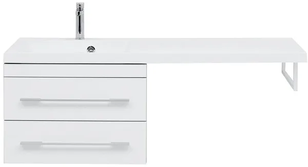 Тумба с раковиной Aquanet Верона 120 239789 подвесная фото 3