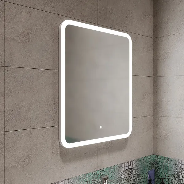 Зеркало Mixline Стив 70x60 4660245991714 с подсветкой фото 3