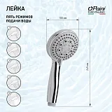 Душевая лейка PAINI Monza 50CR155/P20KM фото 1