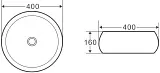 Раковина BelBagno 40 см BB1065 фото 3