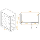 Душевой уголок RGW Stilvoll 353204068-110 фото 4