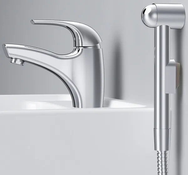 Смеситель Am.Pm Sense F7503032 для раковины с гигиеническим душем фото 2