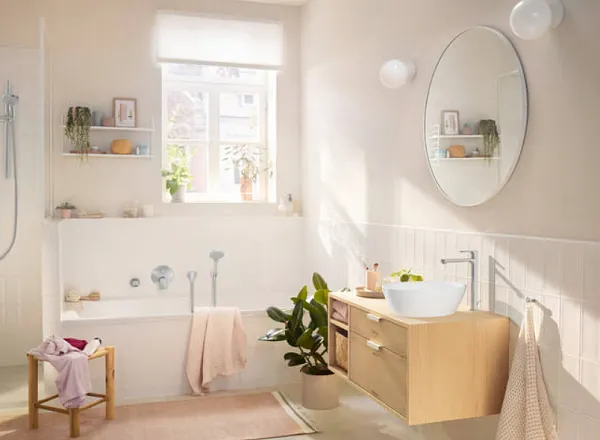Смеситель Hansgrohe Rebris S 72466000 для ванны с душем внешняя часть фото 2