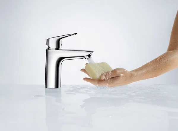 Смеситель Hansgrohe Logis CoolStart 71103000 для раковины фото 3