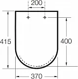 Крышка-сиденье Roca Inspira 80152C65B с микролифтом фото 2