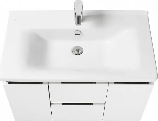 Тумба с раковиной Акватон Рене 80 подвесная фото 2