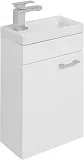 Тумба с раковиной Aquanet Нота 40 подвесная белая левая фото 3