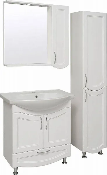 Мебель для ванной Runo Неаполь 75 напольная фото 2