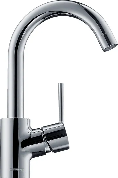 Смеситель Hansgrohe Talis S 32070000 для раковины с донным клапаном фото 1