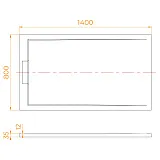 Душевой поддон RGW STL 52212814-14 фото 3
