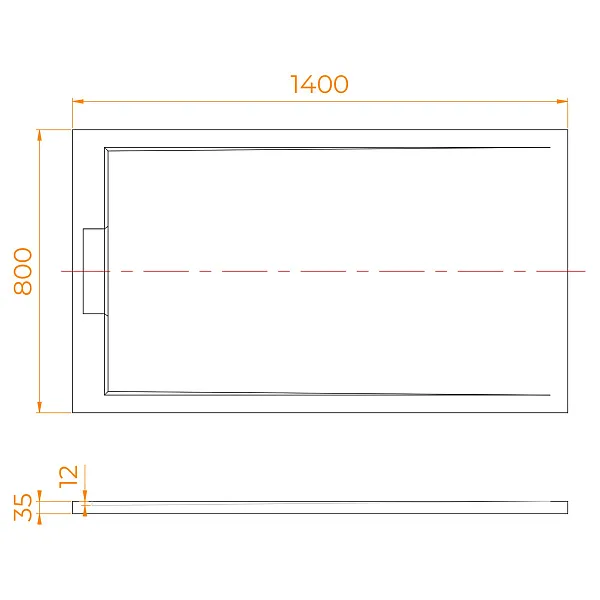 Душевой поддон RGW STL 52212814-14 фото 3