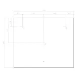 Зеркало Vigo Quadro 100x120 4630297360875 с подсветкой фото 6