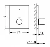 Термостат Grohe Grohtherm F 27619000 центральный фото 2