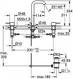 Смеситель Grohe Essence New 20299001 для раковины с донным клапаном фото 3