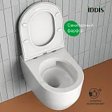 Унитаз Iddis Aiger AIGRDSEi25 подвесной безободковый с сиденьем микролифт фото 6