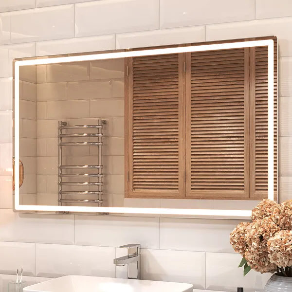 Зеркало Vigo Geometry Comfort 70x120 4640027149564 с подсветкой фото 2