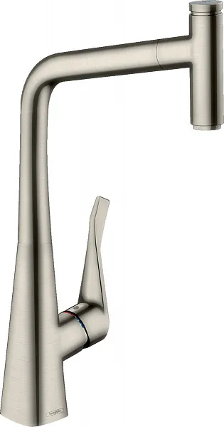 Смеситель Hansgrohe Metris Select M71 14884800 для кухонной мойки фото 1
