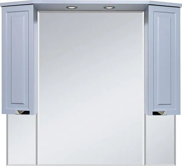 Зеркало-шкаф Misty Терра 110x100 П-Тер02110-0501 с подсветкой фото 1