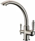 Смеситель ZorG Sanitary ZR 314 YF-33 SATIN для кухонной мойки фото 1