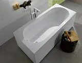 Квариловая ванна Villeroy & Boch Oberon 160х75 UBQ160OBE2V-01 alpin фото 2