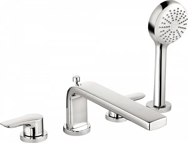 Смеситель Kludi Pure&Solid 344230575 для ванны с душем фото 1