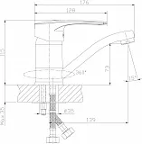 Смеситель Rossinka T T40-22 для кухонной мойки фото 2