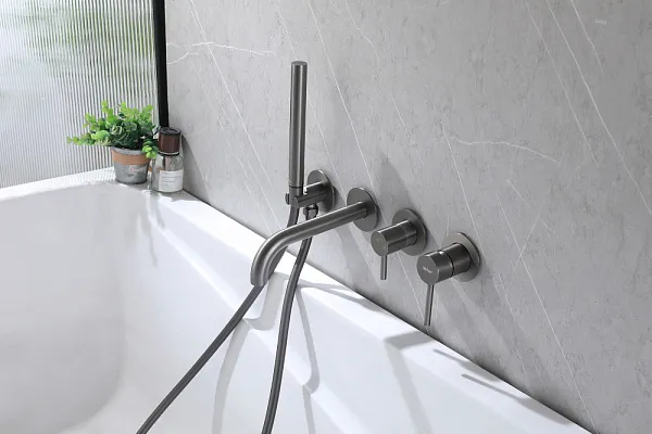 Смеситель для ванны с душем ABBER Wasser Kreis AF8130NG фото 3