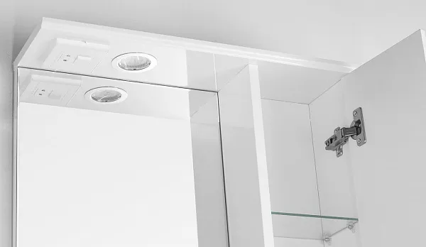 Зеркало Style Line Олеандр-2 55x83 ЛС-00000049 правое с полочкой и подсветкой фото 3