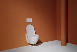 Унитаз Laufen Cleanet Navia 8.2060.1.400.000.1 подвесной безободковый с микролифтом и биде фото 10