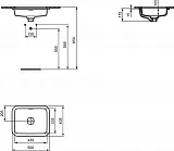 Раковина Ideal Standard Strada II 50 см T299201 фото 3