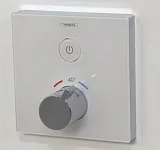 Термостат Hansgrohe ShowerSelect Glass 15737400 для душа с внутренней частью фото 2
