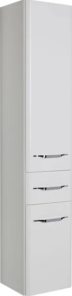 Шкаф-пенал Aquanet Виченца 36 белый глянец фото 1