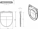 Крышка-сиденье Roca Victoria 801392002 с микролифтом фото 3