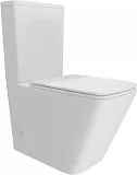 Унитаз-компакт Teymi Eva Vortex W00745 напольный безободковый с микролифтом фото 6