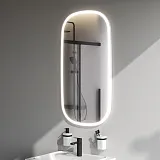 Зеркало AM.PM Func 55x100 M8FMOX0551WGH с подсветкой фото 4