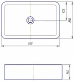Мебельная раковина Kirovit Олимпия 56 С0000003077 фото 3