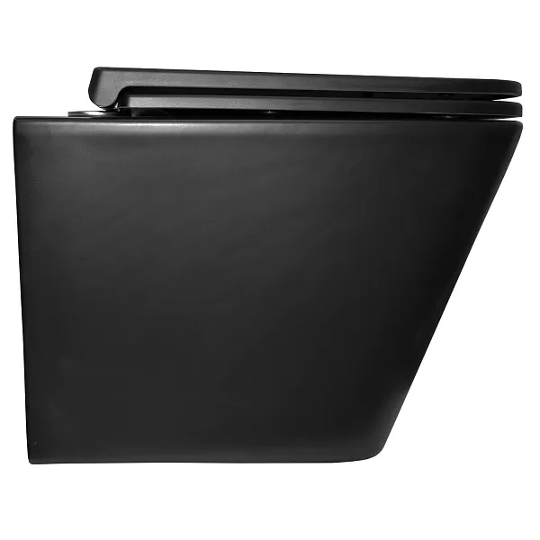 Унитаз Azario Teramo AZ-0052-UQ3MB подвесной безободковый с сиденьем микролифт фото 11