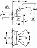 Смеситель Grohe Euroeco Special 32776000 для раковины фото 2
