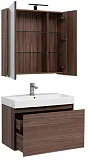 Зеркало-шкаф Aquanet Йорк 85х87 203954 левый фото 5