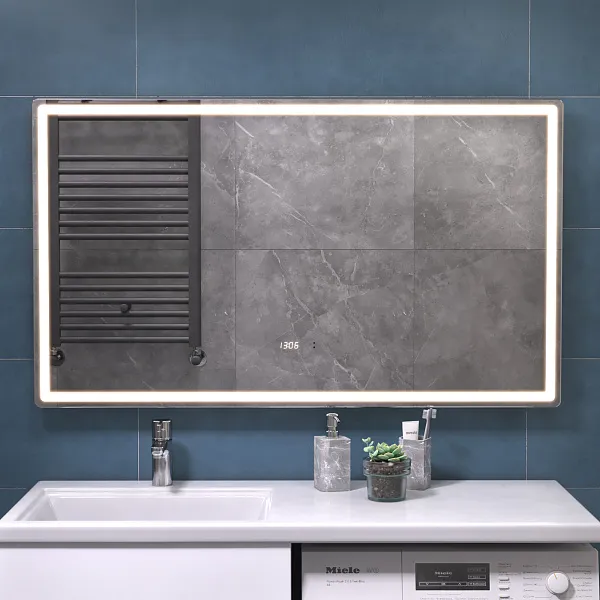 Зеркало Vigo Geometry Luxe 70x120 4630297361827 с подсветкой фото 1