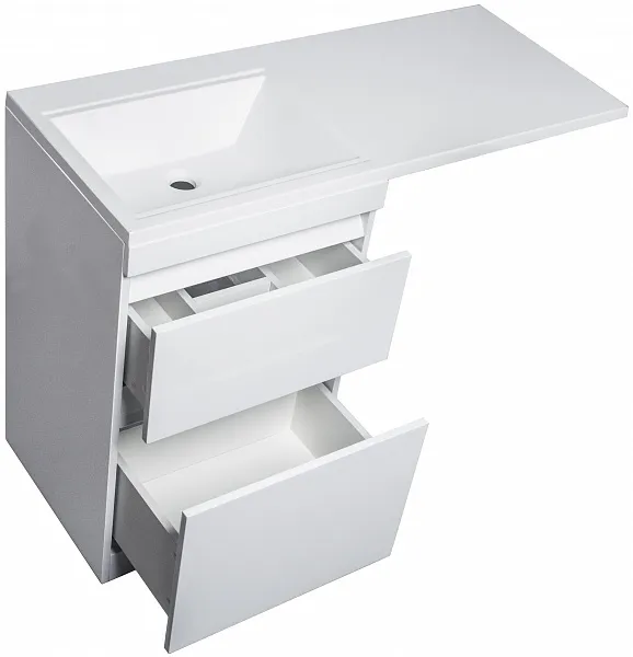 Тумба с раковиной Style Line Даллас 115 напольная левая фото 2