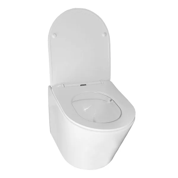Унитаз Azario Atrio AZ-2330 подвесной безободковый с сиденьем микролифт фото 3