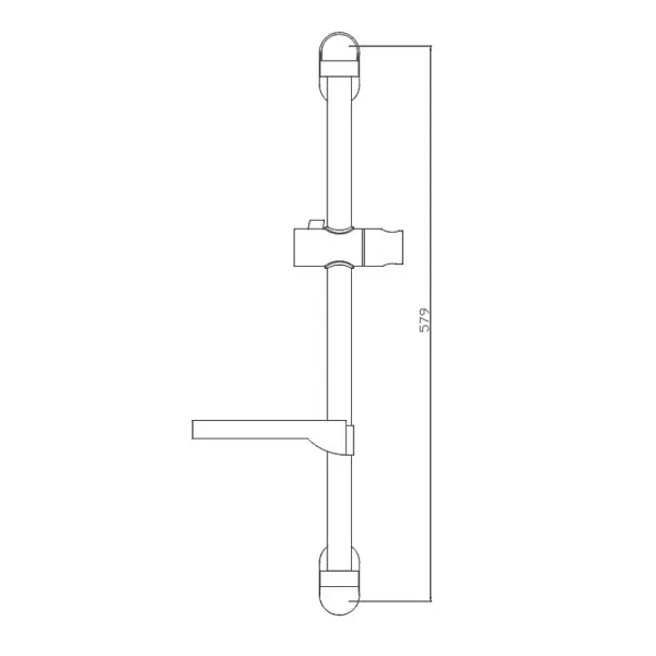 Душевая штанга Haiba HB8007 фото 3