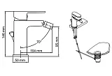 Смеситель WasserKRAFT Abens 2006 для биде фото 2