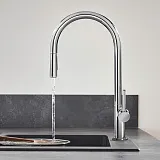 Смеситель Hansgrohe Talis M54 72800000 для кухонной мойки фото 2