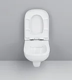 Унитаз Am.Pm Like C801700SC подвесной безободковый с микролифтом фото 6