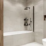 Шторка на ванну Terminus Ното 2CW150х70B фото 6